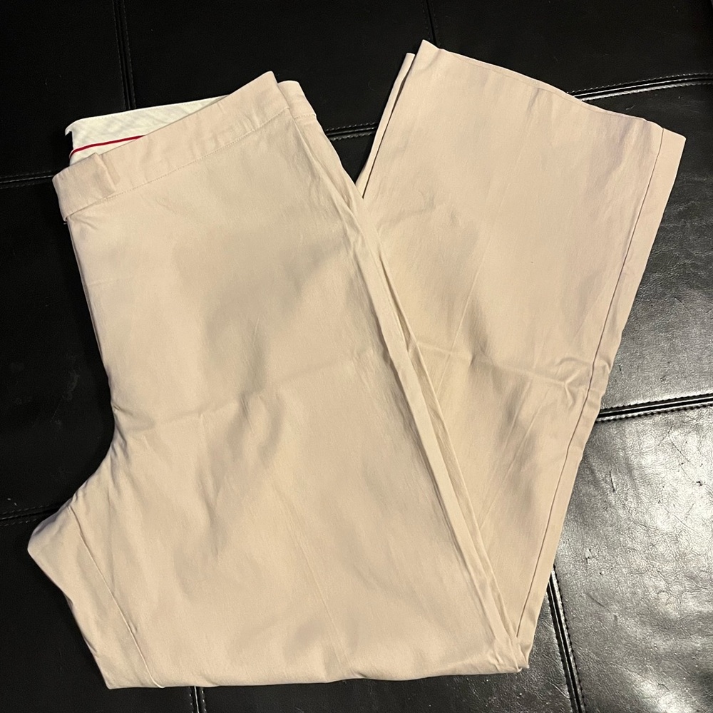 Lane Bryant Women's Beige Trouser Pants